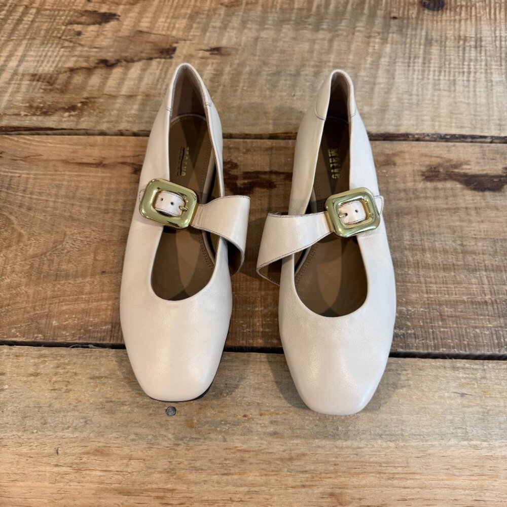 Maeve Buckle Mary Jane Flats in NEW Size EU 38 US 7-7.5 - Picture 7 of 9